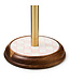 MACKENZIE CHILDS Rosy Check Wood Paper Towel Holder
