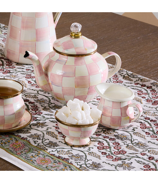 MACKENZIE CHILDS Rosy Check Little Creamer