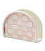 MACKENZIE CHILDS Rosy Check Napkin Holder