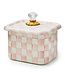 MACKENZIE CHILDS Rosy Check Recipe Box