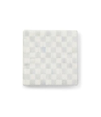 MACKENZIE CHILDS Sterling Check Cocktail Paper Napkins