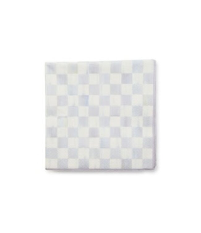 MACKENZIE CHILDS Sterling Check Luncheon Paper Napkins