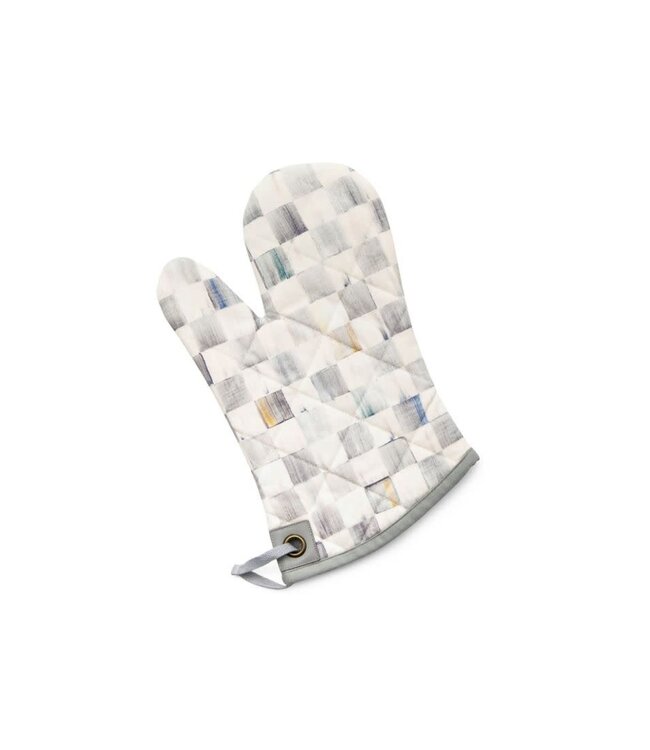 MACKENZIE CHILDS Sterling Check Bistro Oven Mitt