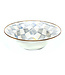 MACKENZIE CHILDS Sterling Check Serving Bowl