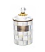MACKENZIE CHILDS Sterling Check Medium Canister