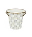 MACKENZIE CHILDS Sterling Check Enamel Wine Cooler