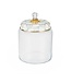 MACKENZIE CHILDS Sterling Check Kitchen Canister