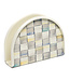MACKENZIE CHILDS Sterling Check Napkin Holder