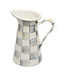 MACKENZIE CHILDS Sterling Check Medium Practical Pitcher
