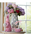 MACKENZIE CHILDS Sterling Check Tall Vase