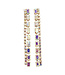 Rhinestone Party Earring