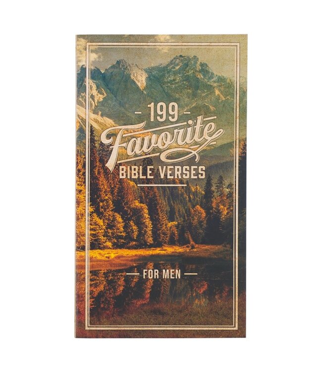 199 Favorite Bible Verses For Men Softcover