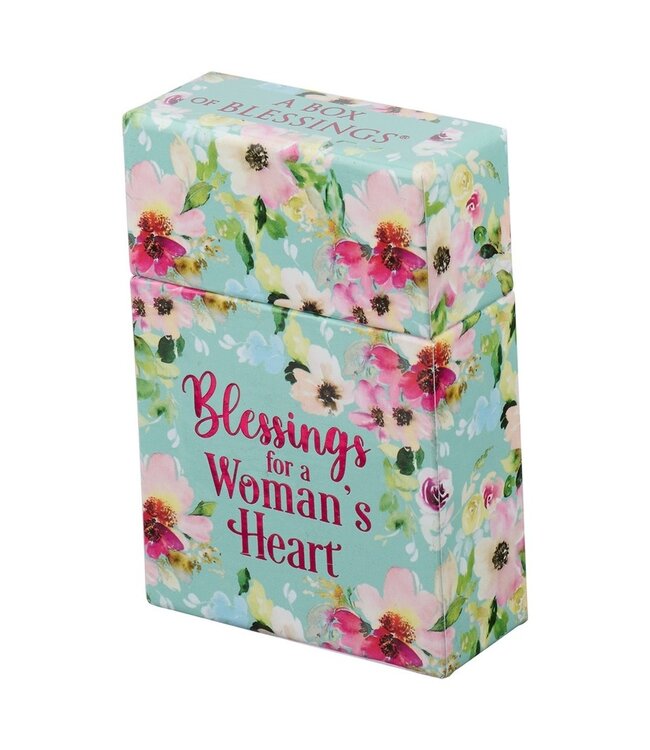 Blessings For A Woman's Heart Box of Blessings