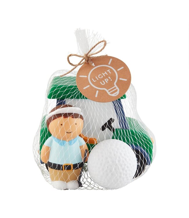 Golf light-up bath toy set