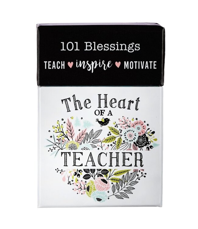Box of Blessings Heart of A Teacher