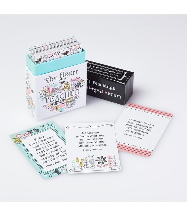 Box of Blessings Heart of A Teacher