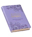 Devotional Strong & Courageous Faux Leather