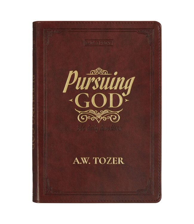 Devotional Pursuing God Lp Faux Leather