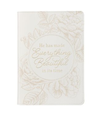 Journal Classic Ivory Everything Beautiful Ecc. 3:11