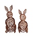 Rattan Led Bunny Sitters