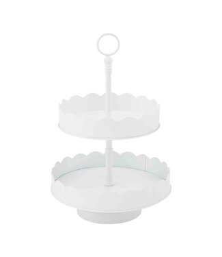Scalloped Tiered Server