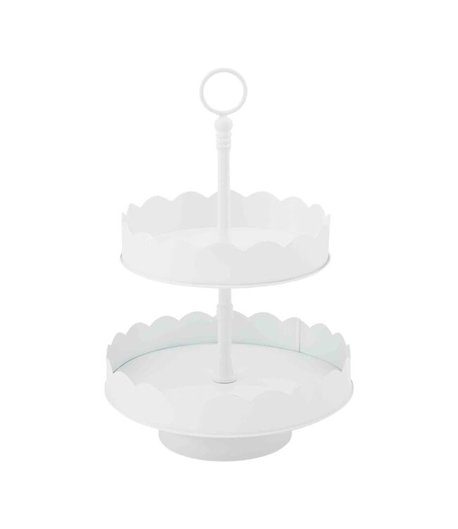Scalloped Tiered Server