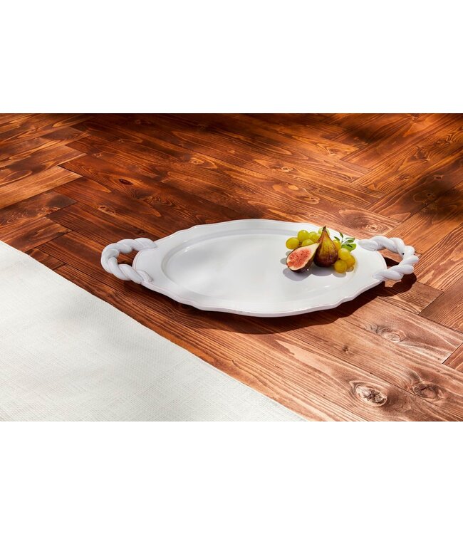 Twisted Handle Platter