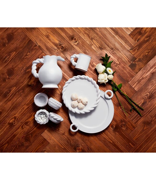 Twisted Round Platter Set