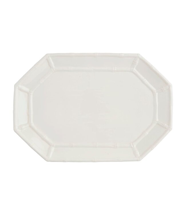 White Bamboo Platter