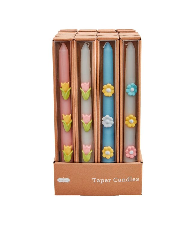 Flower Taper Candles