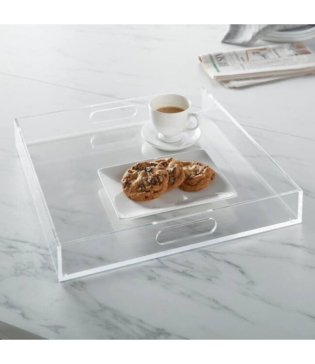 16" Square Acrylic Serving Tray