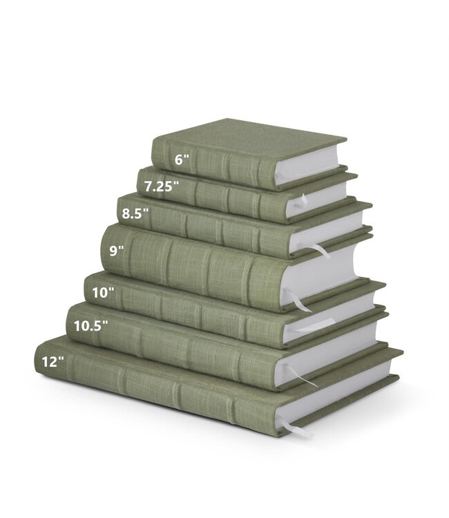 Olive Green Cotton Canvas Journal