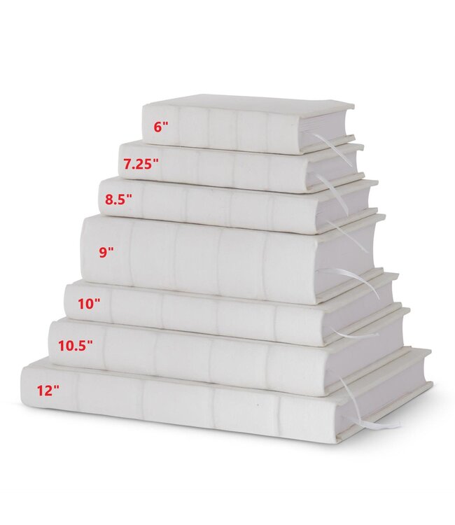 White Cotton Canvas Journal