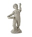 17 Inch Resin Boy with Bird Garden Figure