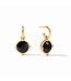 JULIE VOS Honeybee Hoop & Charm Earring