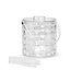 Cube Acrylic Ice Bucket With Tongs