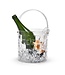 Cube Acrylic Ice Bucket With Tongs