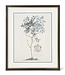 23.75 Inch Black & Gold Framed Blue Arbor Print