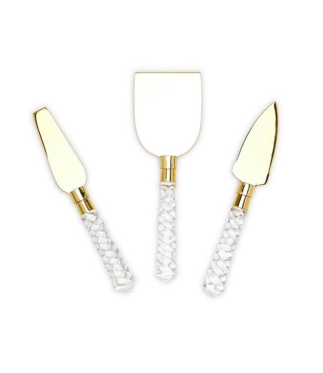 Cheese Knives in Gift Box Sold as Set