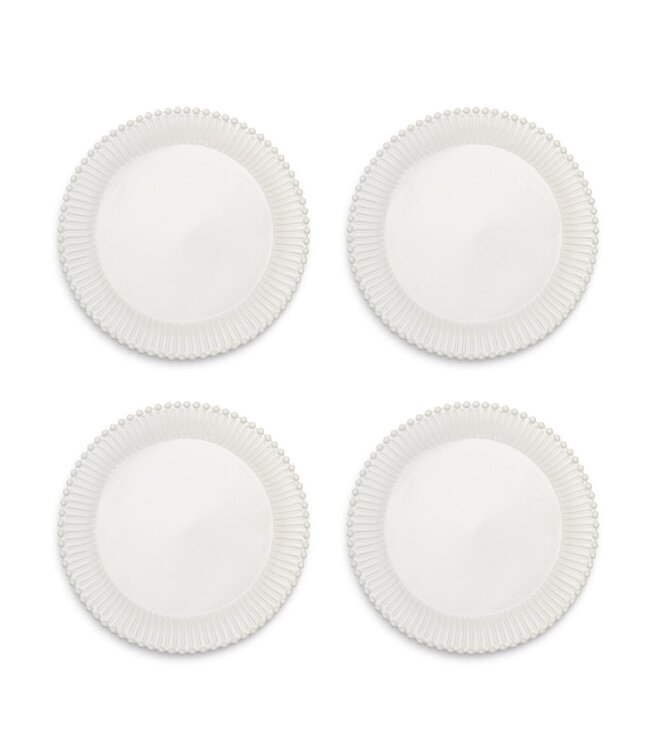 Heirloom Pearl Edge Dinner Plates - Sold Individually
