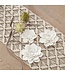 Handcrafted Glossy White Wall Hanging Ceramic Flower