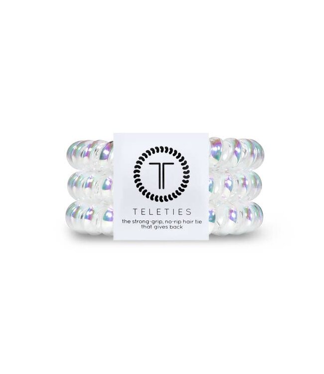 TELETIES Spiral Hair Coils Large Hair Ties