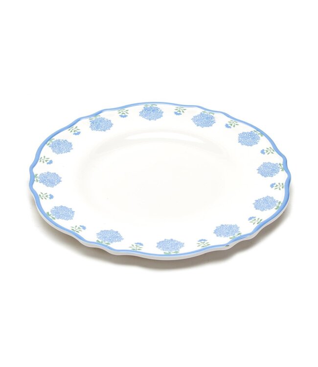 Hydrangea Melamine Dinner Plates