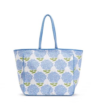 Hydrangea Printed Tote Bag
