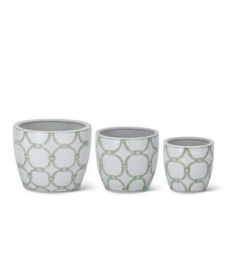 Ceramic Pot with Drains