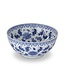 16.25 Inch Blue & White Chinoiserie Ceramic Bowl