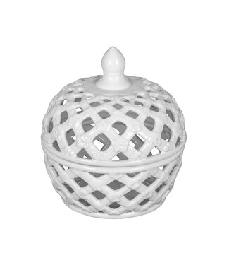Ballas Bird Lidded Jar