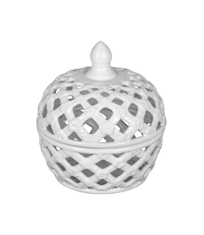Ballas Bird Lidded Jar