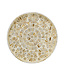 Round Wooden Accent Tray