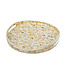 Round Wooden Accent Tray